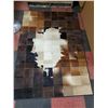 Image 1 : PATCHWORK HIDE DESIGN AREA RUG/ WALL ART