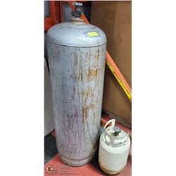 2 LP TANKS PARTIAL FULL
