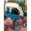 Image 1 : KIDS RIDING TOY LOT INCLUDES TRIKE AND