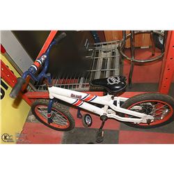 OILERS BIKE 10" WITH TRAINING WHEELS