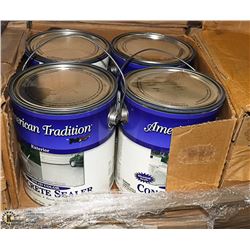 CASE OF CONCRETE STAIN GREY - 4 GALLONS PER CASE