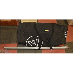 LARGE TENT. 8 PERSON TENT WITH GROUND SHEET