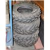 Image 1 : 4 QUAD TIRES NO HOLES FT TIRES=25X8-12