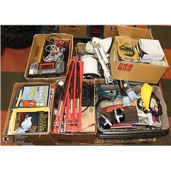 PALLET OF MISC LIGHTING, COMPUTER ITEM, ELECTRICAL