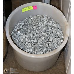 25 POUNDS  1-1/4 SHINGLE NAILS