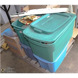 PALLET OF ESTATE MISC, INCLUDING XMAS, GLASSWARE