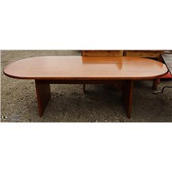 OAK BOARDROOM TABLE