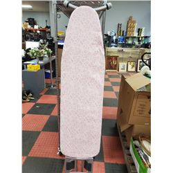HEAVY DUTY IRONING BOARD, HAS IRON TRAY AND
