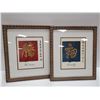 Image 1 : PAIR OF FRAMED PICTURES, SERENITY & WISDOM