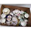 Image 1 : ESTATE BOX OF ASSORTED TEACUPS AND SAUCER