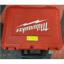 MILWAUKEE TOOL CASE - NO TOOLS