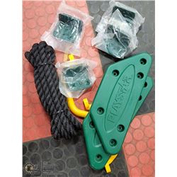 OUTDOOR PLAYSET PARTS: INCLUDES HANDLES, BRACKETS