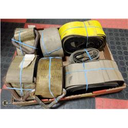 TRAY OF CARGO SLINGS