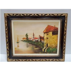 21 X 17 FRAMED PAINTING