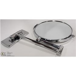 RETRO WALL MOUNT DOUBLE SIDED MIRROR WITH BEVEL