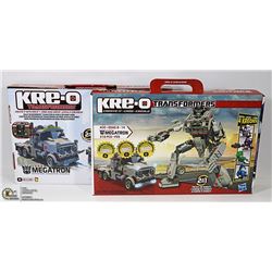 NEW HASBRO KRE-O TRANSFORMERS CREATIVE SETS.