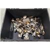 Image 2 : DECORATIVE CHEST W/ ABOUT 100 SPOONS