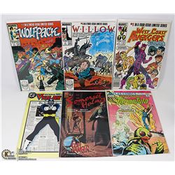 COLLECTION OF #1 ISSUE COMIC BOOKS.