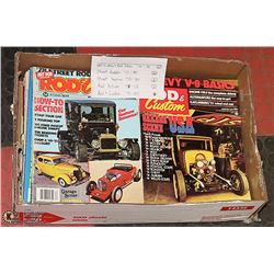 47 ISSUES OF ROD ACTION, STREET RODDER AND OTHER