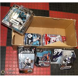 BUNDLE OF SIX ASSORTED NHL MCFARLANE ACTION