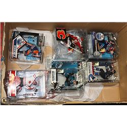 BUNDLE OF SIX ASSORTED NHL MCFARLANE ACTION