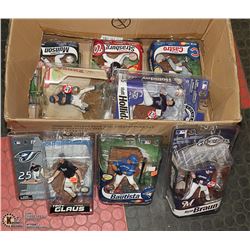 LOT OF 8 VARIANT MCFARLANE BASEBALL ACTION FIGURES