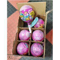 CASE LOT OF SIX NEW PIKMI POP SURPRISE TOYS