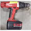 Image 1 : MILLWAUKEE CORDLESS DRILL-NO CHARGER