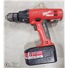 Image 2 : MILLWAUKEE CORDLESS DRILL-NO CHARGER