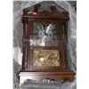 Image 1 : DAMAGED MANTLE CLOCK AS IS