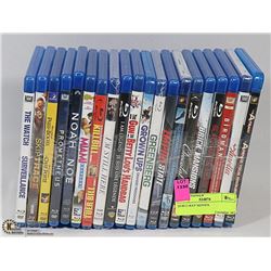 20 BLU-RAY MOVIES