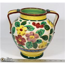 DECORATIVE FLOWERED DECOR POT (MADE IN