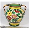 Image 1 : DECORATIVE FLOWERED DECOR POT (MADE IN