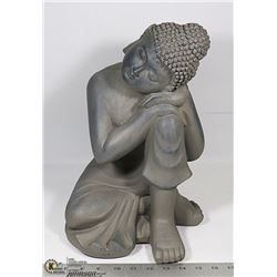 LARGE SITTING/RESTING BUDDHA CERAMIC
