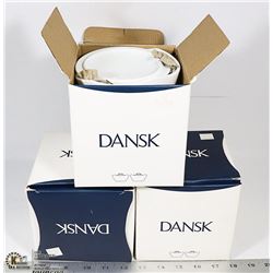 BOX WITH 3 NEW BOXES OF DANSK - CLASSIC