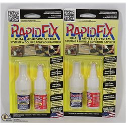 BOX W/2 NEW SETS OF RAPID FIX (DUAL