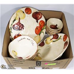 11-PC BIZZIRRI (MADE IN ITALY) PASTA BOWL