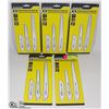 Image 1 : 5 PACKS OF WORKPRO RECIPROCATING SAW BLADE SETS