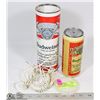 Image 1 : VINTAGE BUDWEISER CAN NOVELTY PHONE - TESTED AND