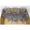 Image 1 : LOT OF SIX SWIRL SHELL-SHAPED DESSERT GLASSES MADE