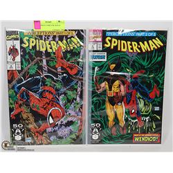 2 SPIDERMAN COMICS $8 AND #9