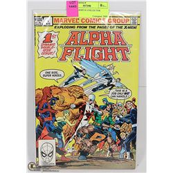 ALPHA FLIGHT #1 COLLECTOR COMIC
