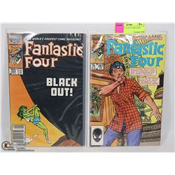 2 FANTASTIC FOUR COMICS #287 AND #293