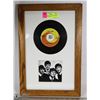 Image 1 : FRAMED BEATLES 45RPM RECORD   "SLOW DOWN" 1964