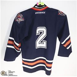 OFFICIAL OILERS JERSEY SIZE YOUTH L/XL