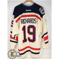 2012 NHL REEBOK BRAD RICHARDS NEW YORK RANGERS
