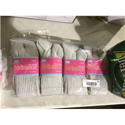 Winner Sports Collection Crew Socks Size 9-11 4-Pack