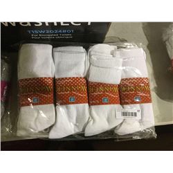 Winner Sports Collection Crew Socks Size 10-13 4-Pack
