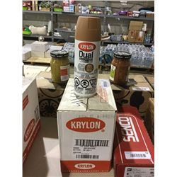 Case of KrylonDual Superbond Paint and Primer Aerosol Spray (6 x 340g)