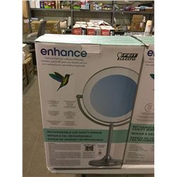 Enhance Rechargeable LED Vanity Mirror